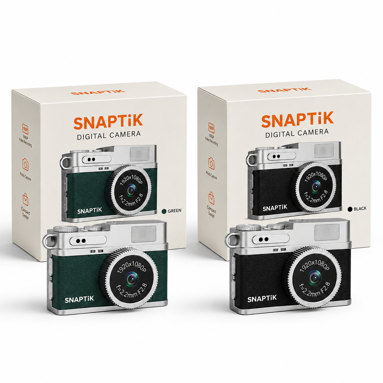 Snaptik Mini Retro Kamera